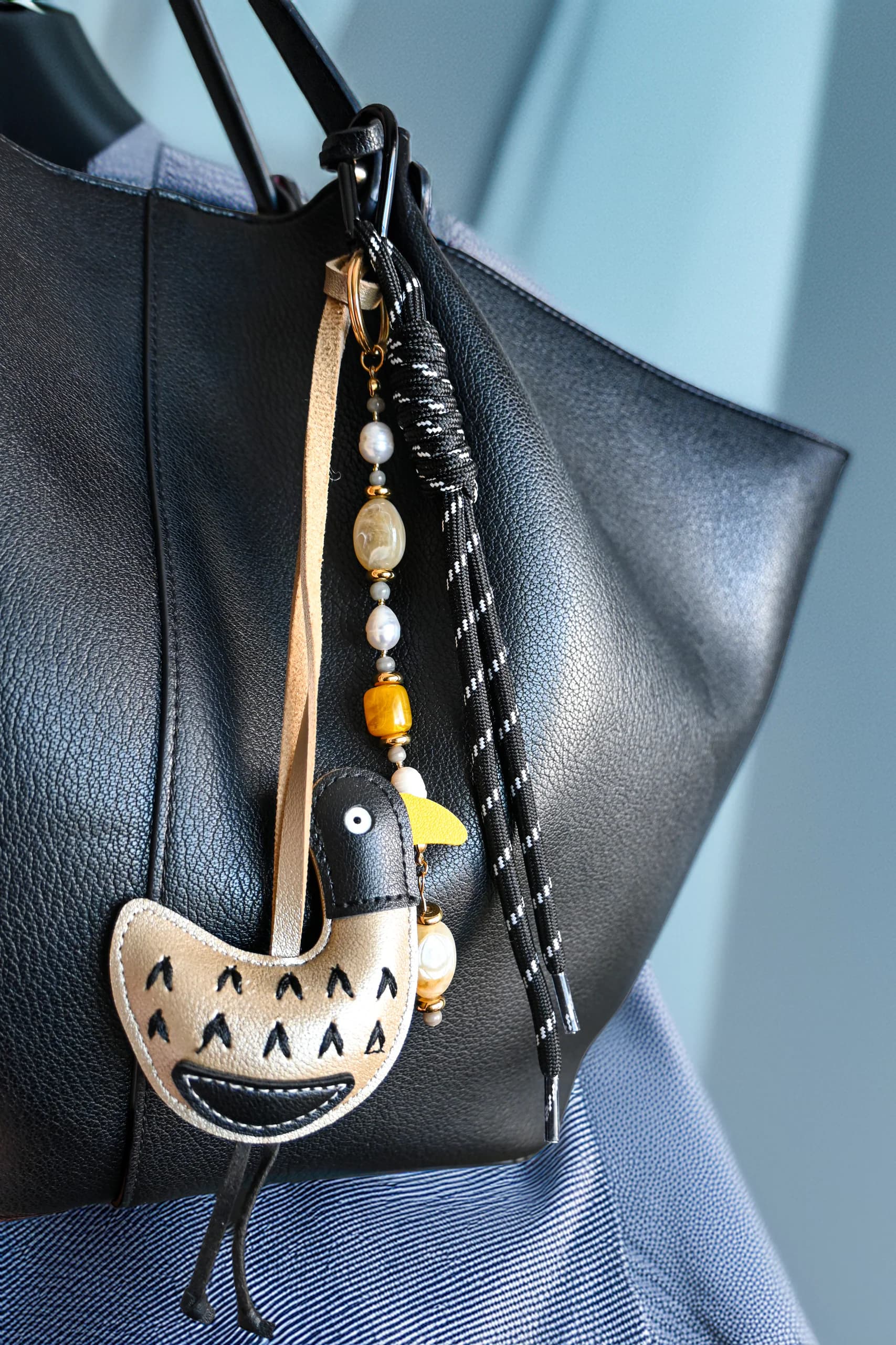 Bag & Key Charms detail